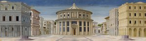 Pohled na ideální město aneb Boží město, po roce 1470